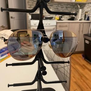Dior Split silver and gold aviator sunglasses